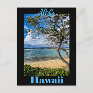 Aloha Hawaii-reseaffisch Vykort