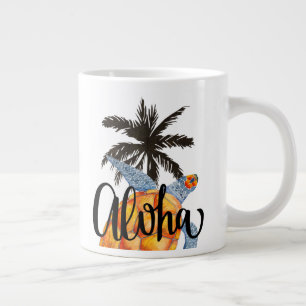 Aloha Hawaii Sea Turtle Hawaiian Island Mugg Jumbo Mugg