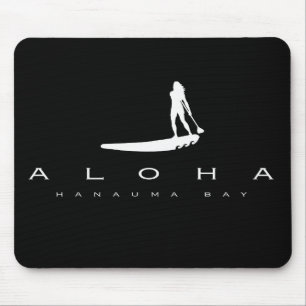 Aloha Hawaii stativ som paddlar upp Musmatta