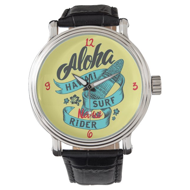 Aloha Hawaii Surfa Rider Thunder_Cove Armbandsur (Framsida)