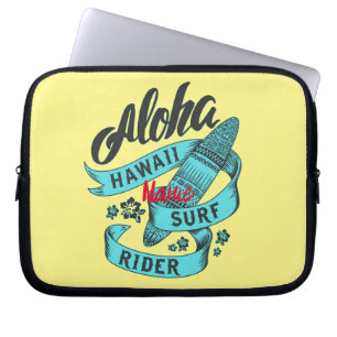 Aloha Hawaii Surfa Rider Thunder_Cove Laptop Fodral