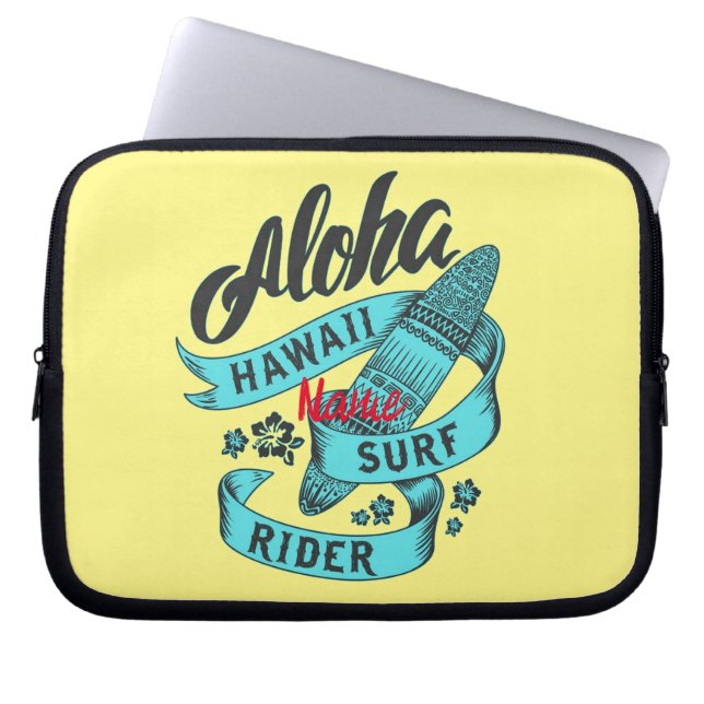Aloha Hawaii Surfa Rider Thunder_Cove Laptop Fodral (Framsidan)