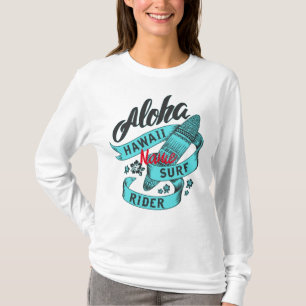 Aloha Hawaii Surfa Rider Thunder_Cove T Shirt