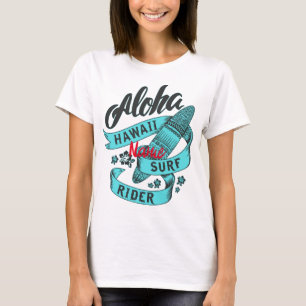 Aloha Hawaii Surfa Rider Thunder_Cove T Shirt
