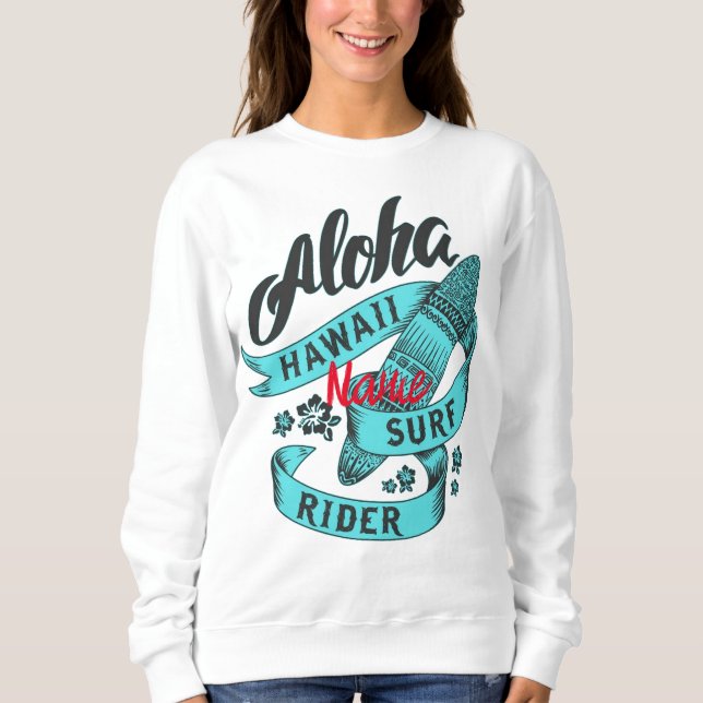 Aloha Hawaii Surfa Rider Thunder_Cove T Shirt (Framsida)