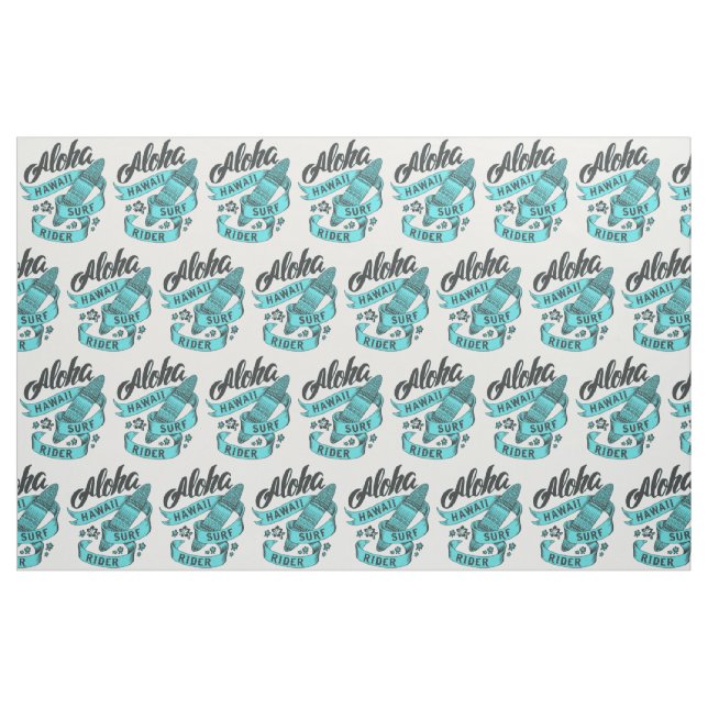 Aloha Hawaii Surfa Rider Thunder_Cove Tyg (Fat Quarter)
