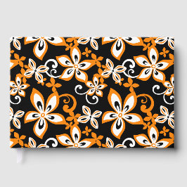 ALOHA HAWAII SVART OCH ORANGE GÄSTBÖCKER