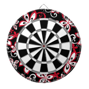 ALOHA HAWAII (SVART/RED) DARTTAVLA