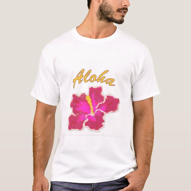 Aloha Hawaii T-shirt (Framsida)