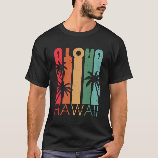 Aloha Hawaii T Shirt (Framsida)