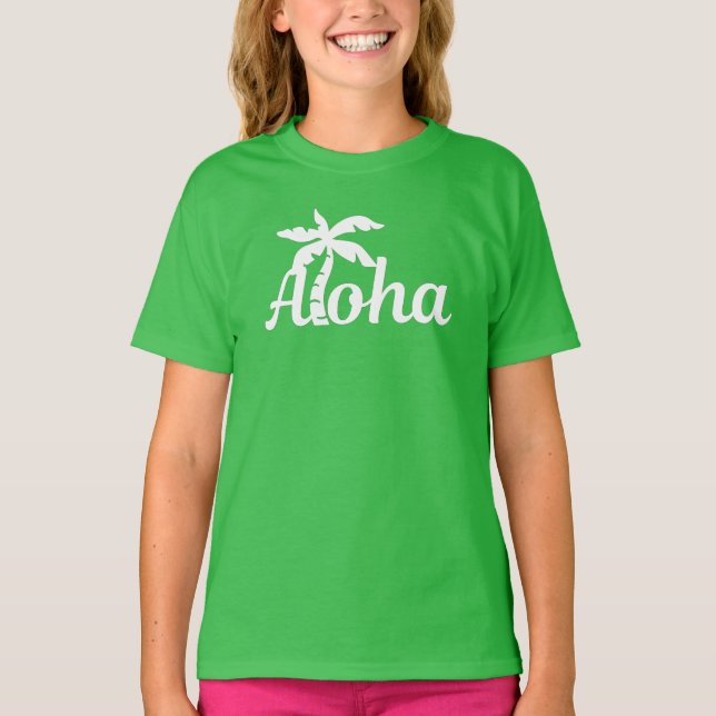 Aloha Hawaii T-Shirt (Framsida)
