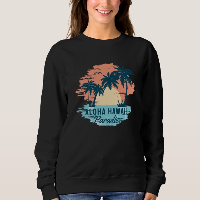Aloha Hawaii T Shirt (Framsida)