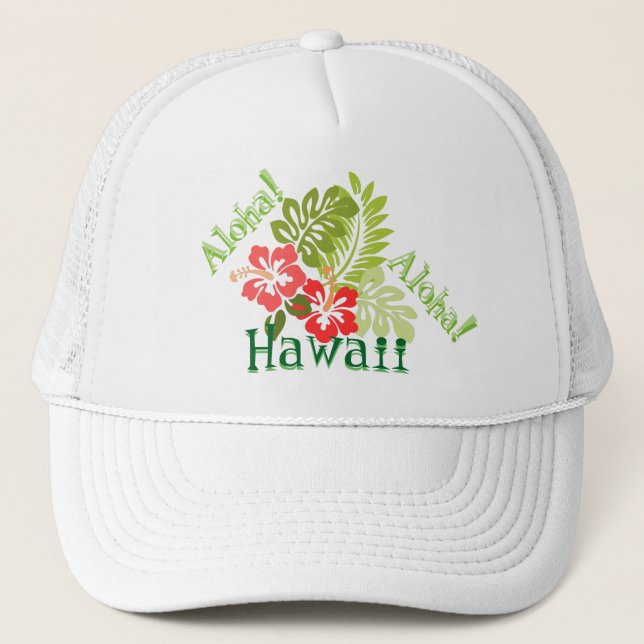 Aloha Hawaii truckerkeps! (Ver. 2,0) Keps (Framsida)