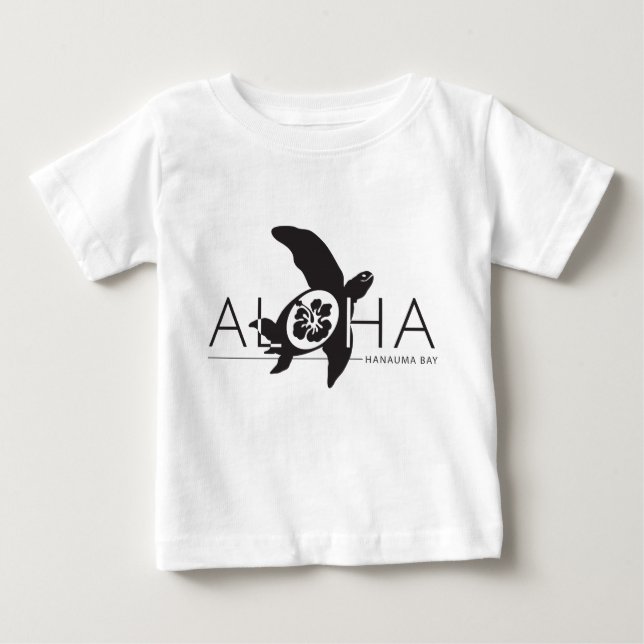 Aloha - Hawaii Turtle T Shirt (Framsida)