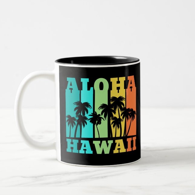 Aloha Hawaii Två-Tonad Mugg (Vänster)