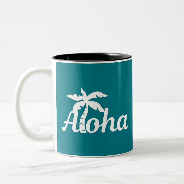 Aloha Hawaii Två-Tonad Mugg (Vänster)