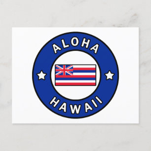 Aloha Hawaii Vykort