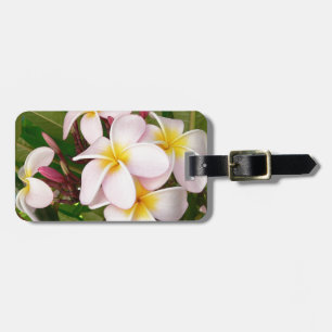 Aloha Hawaiian Frangipani Blommars Plumerias Bagagebricka