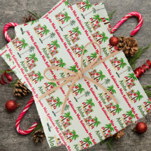 Aloha Hawaiian Jul Wrapping Papper