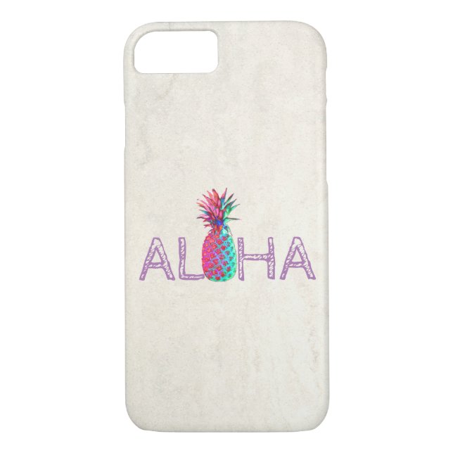Aloha Hawaiian Pineapple Case-Mate iPhone Skal (Baksida)