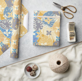 Aloha Hawaiian print mönster Presentpapper