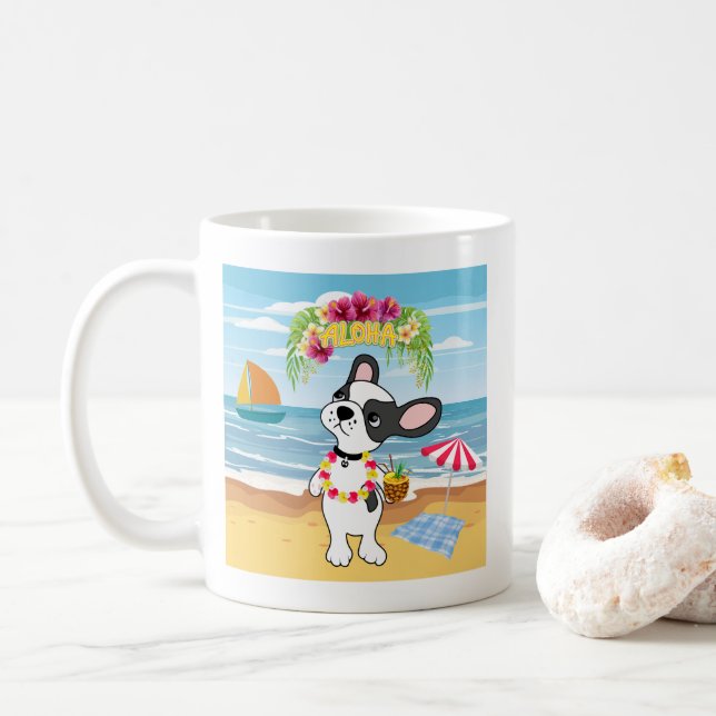 Aloha Hawaiian Puppy Mugg (Med munk)