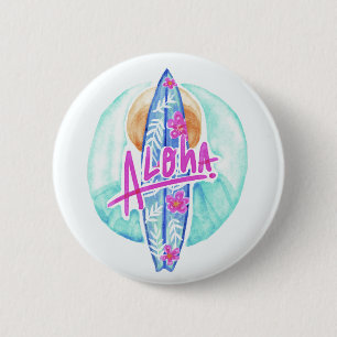 Aloha Hawaiian Surfer-knappar Knapp