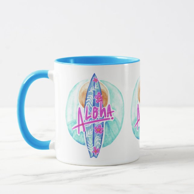 Aloha Hawaiian Surfer mugg (Vänster)