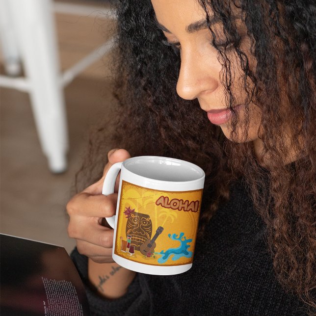 Aloha Hawaiian Vacation Coffee Mugg (Skapare uppladdad)