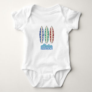 ALOHA - Hawaiiska surfboard Tee Shirt