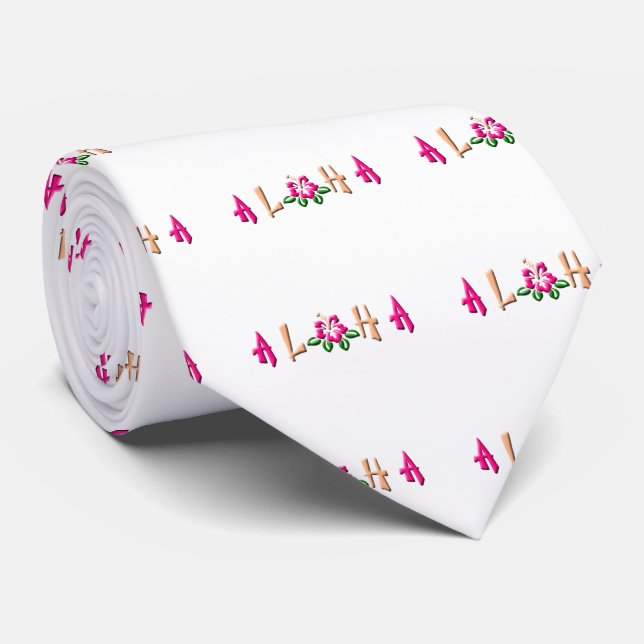 Aloha Hibiscus Logotyp Slips (Rullad)
