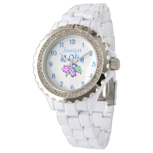 Aloha Hibiscus Logotyp Watch Armbandsur
