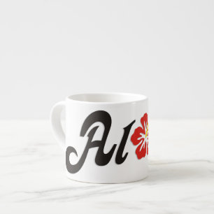 Aloha Hibiscus - plan Hawaii-design + dina idéer Espressomugg