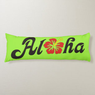 Aloha Hibiscus - plan Hawaii-design + dina idéer Kroppskudde