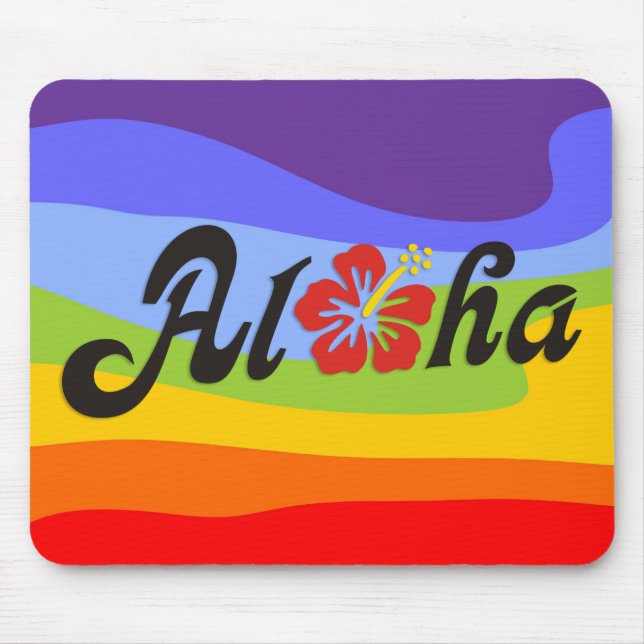 Aloha Hibiscus - plan Hawaii-design + dina idéer Musmatta (Framsidan)