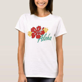Aloha Hibiscus T Shirt