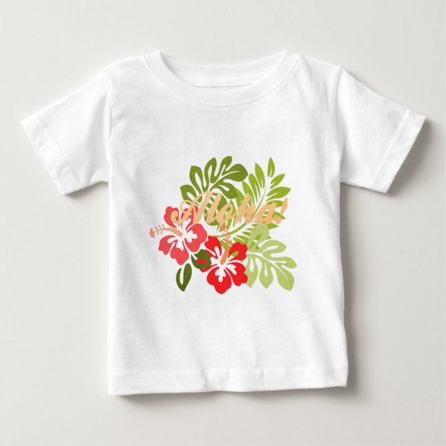 Aloha Hibiscus T-shirt (Framsida)