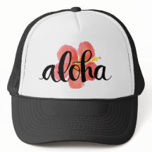 Aloha Hibiscus Truckerkeps