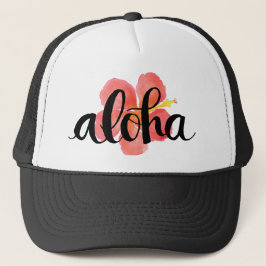 Aloha Hibiscus Truckerkeps