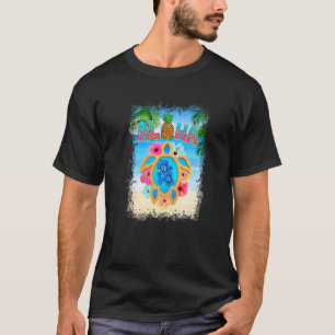 Aloha Honu Tropical Turtle Hawaii Vacation T Shirt