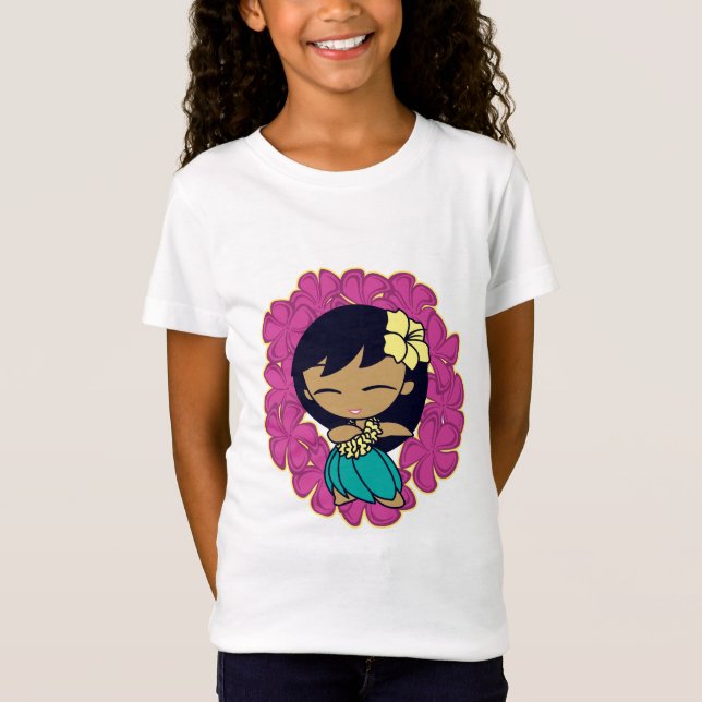 "Aloha honung" flickautslagsplats Tee (Framsida)