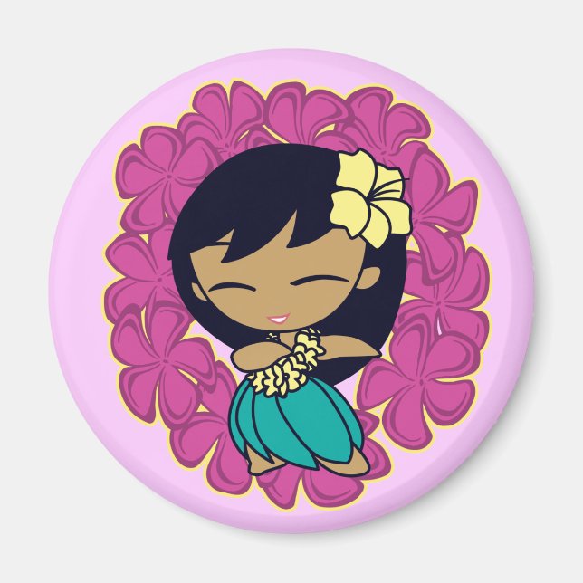 Aloha Honung Magnets Magnet (Framsidan)