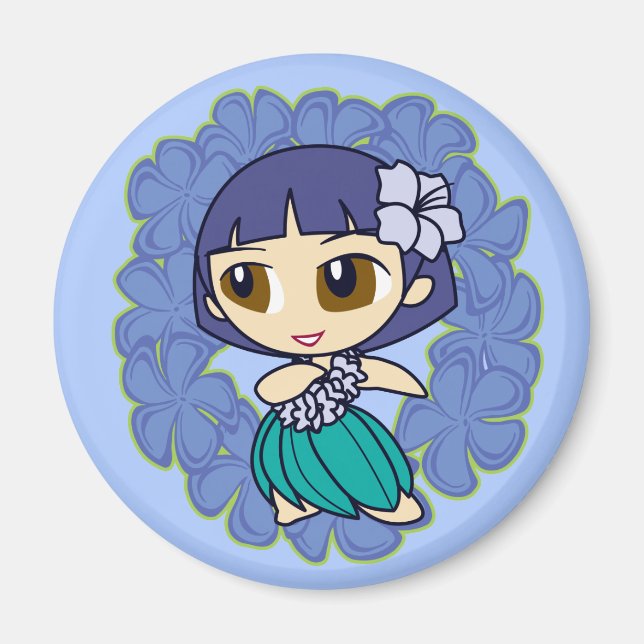 Aloha Honung Magnets Magnet (Framsidan)