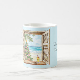 Aloha julgran kaffemugg
