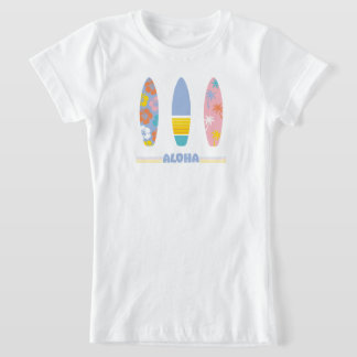Aloha Kids Surfa Board T Shirt