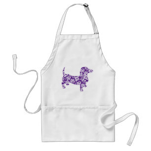Aloha Lila Doxie Dachshund Förkläde