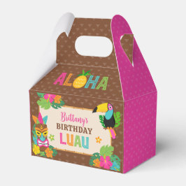 Aloha Luau Hawaiian Tropical Birthday Presentaskar