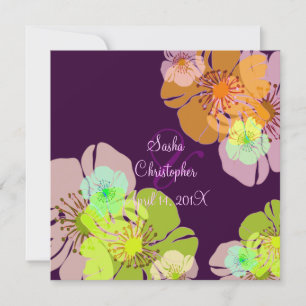 ALOHA/LUAU WEDDING INVITATIONS/DIY BAKGRUND INBJUDNINGAR