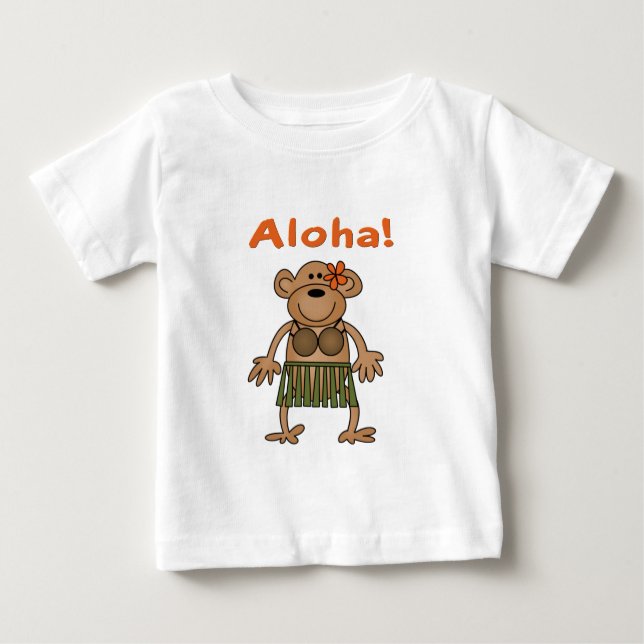 Aloha Monkey T-shirt (Framsida)