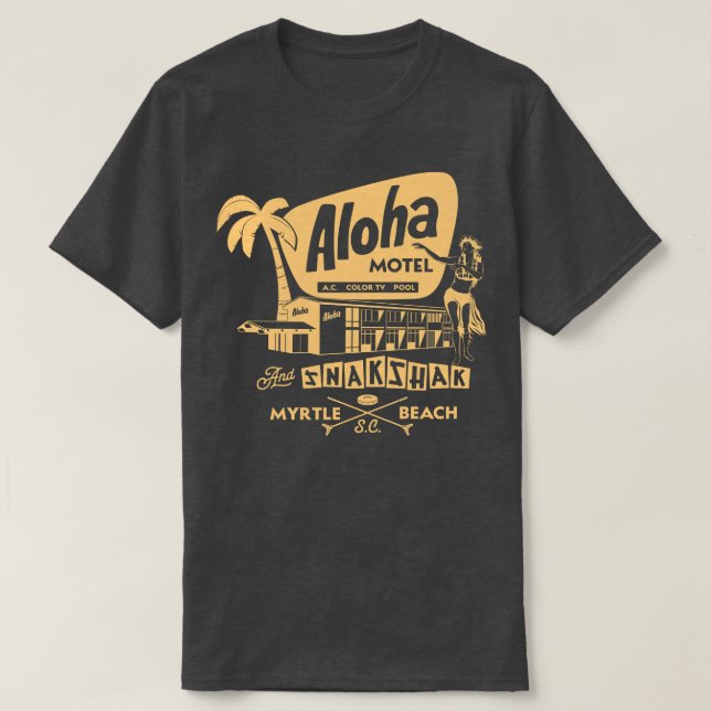 Aloha Motel T Shirt (Design framsida)